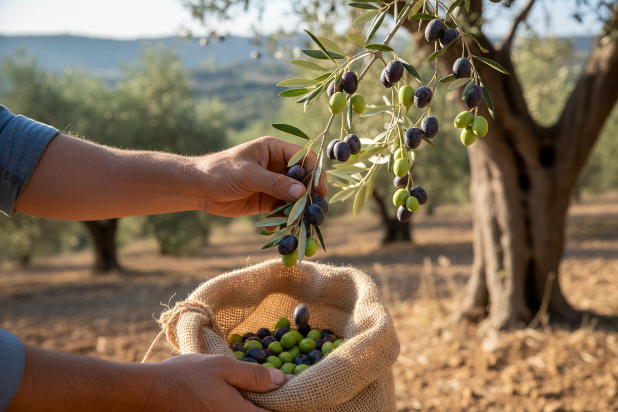 Raccolta olive