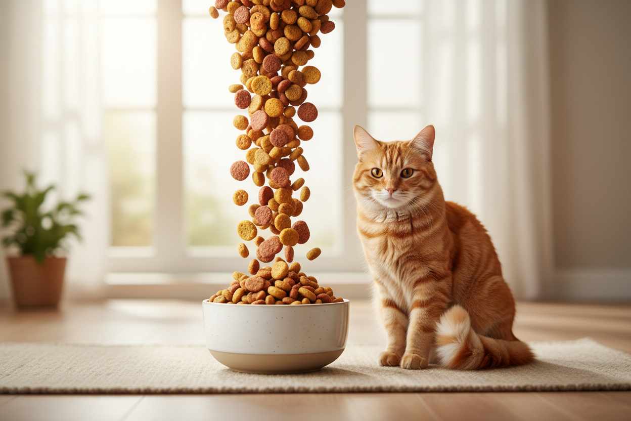 Cibo secco gatto