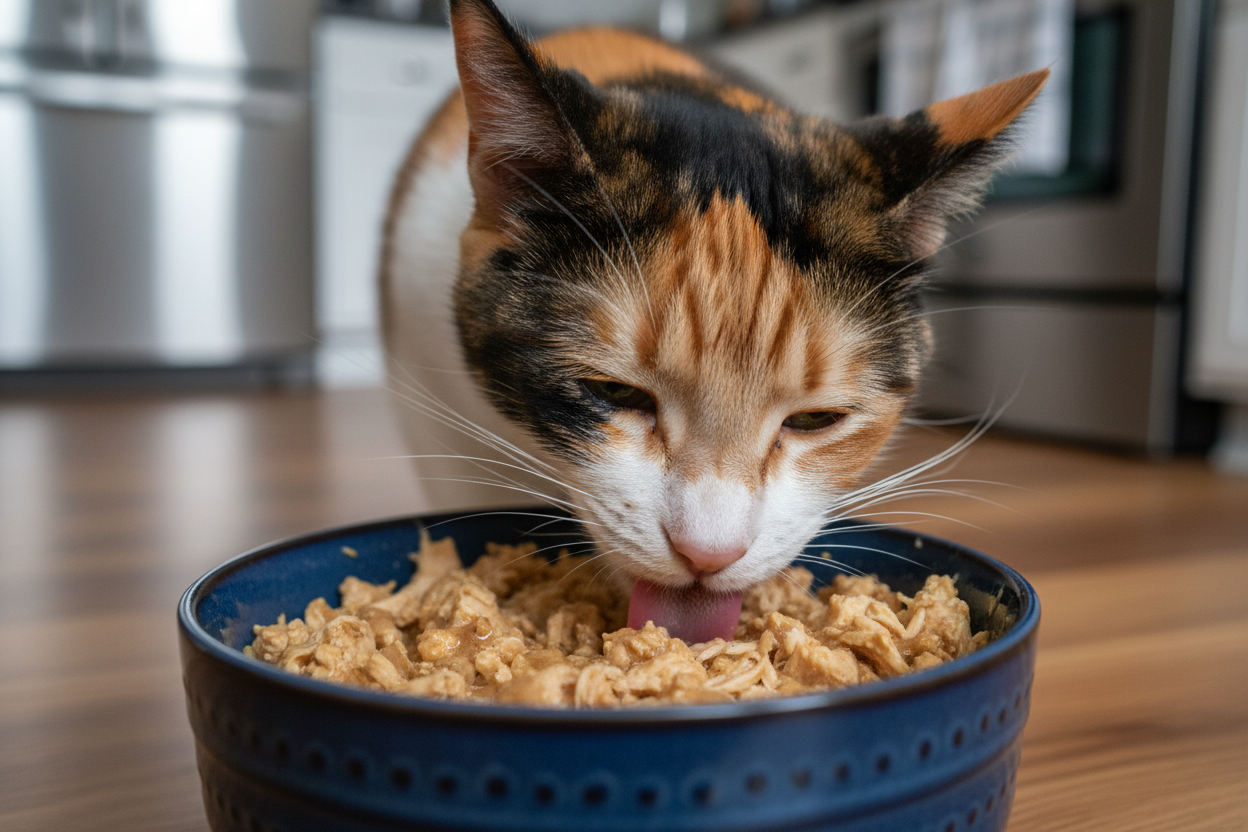 Cibo umido gatto