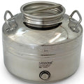 Fusto 10 litri per olio Europa Sansone in acciaio inox