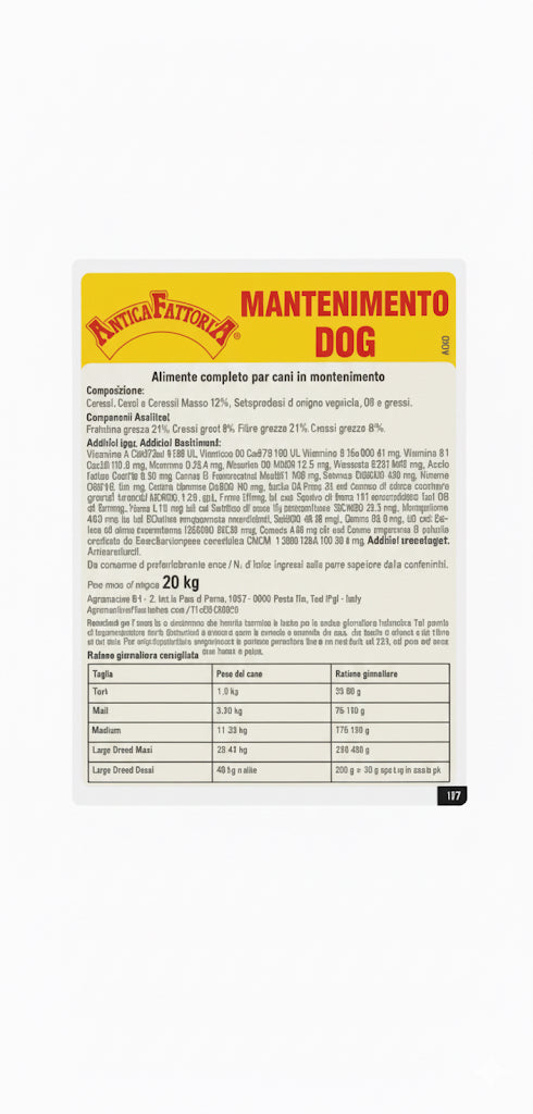 Crocchette mantenimento Antica Fattoria