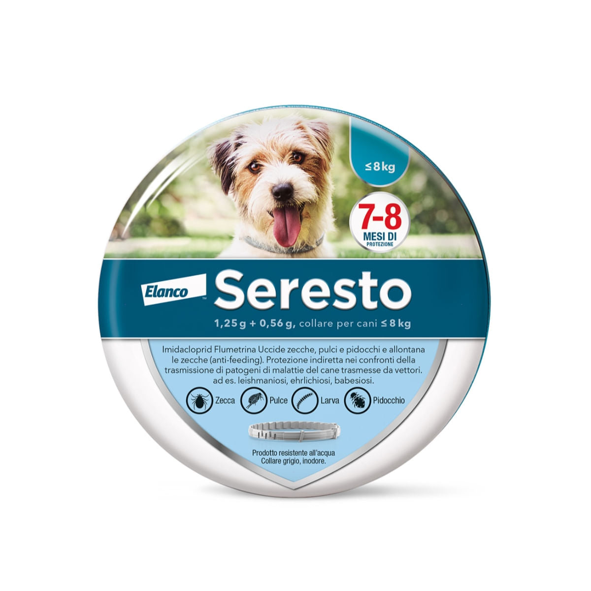 Seresto-collare antiparassitario <8kg