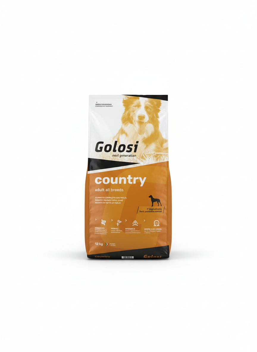 Golosi Country Dog Food - Professional Product Photo