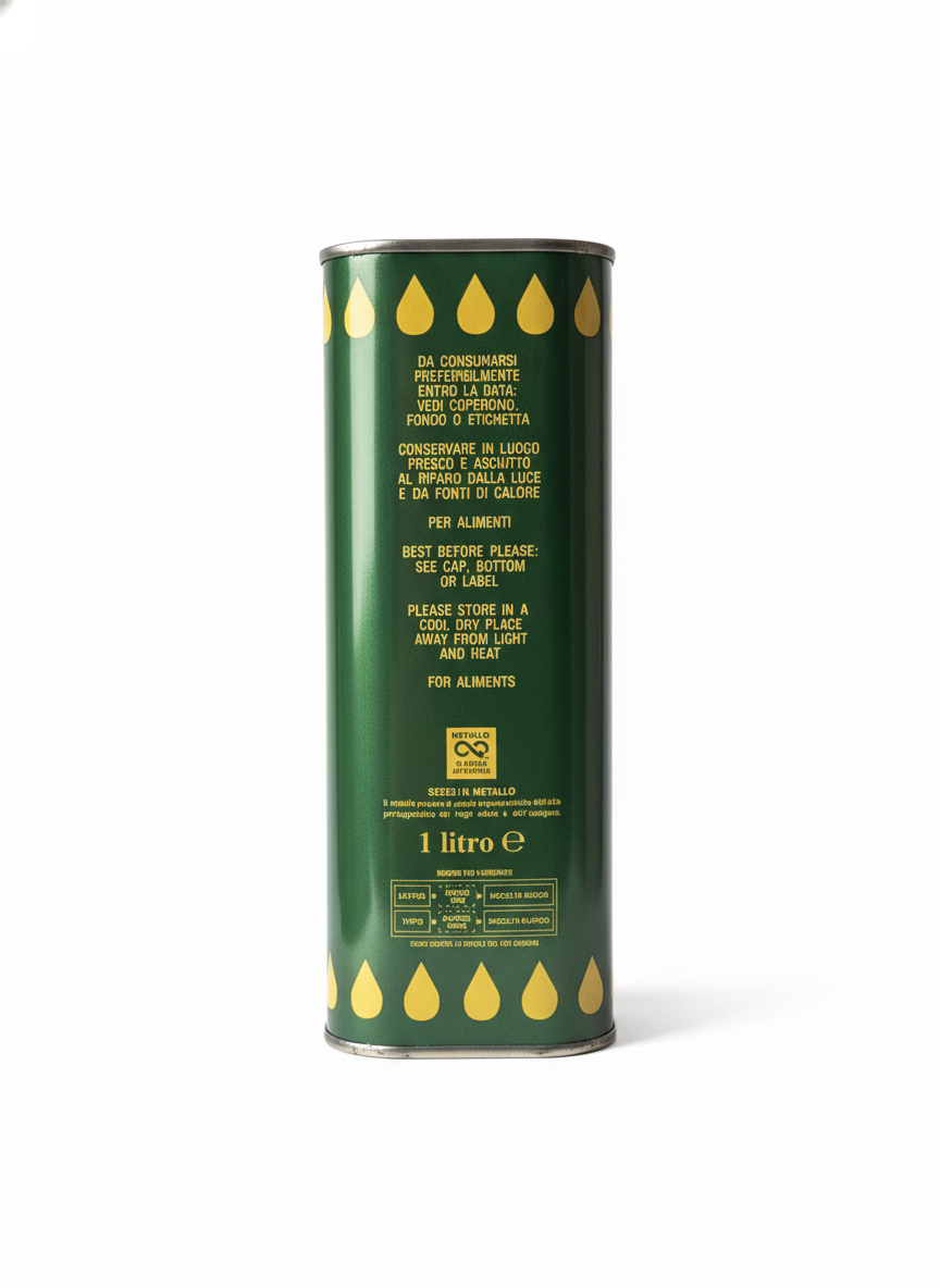 Latta Olio 1 Litro - Foto E-commerce